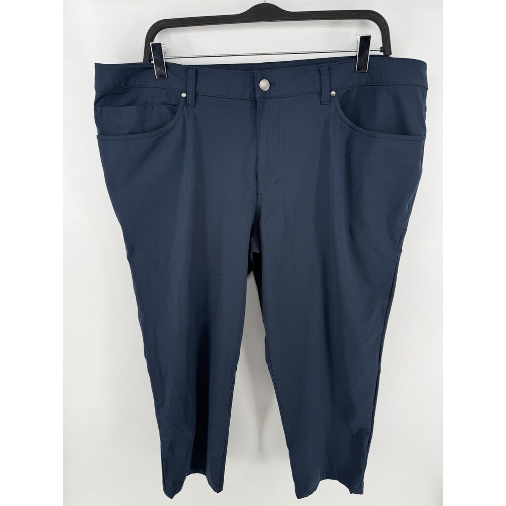 Lululemon ABC Classic Fit Warpstreme Pants - Men's Size 40 Navy Blue